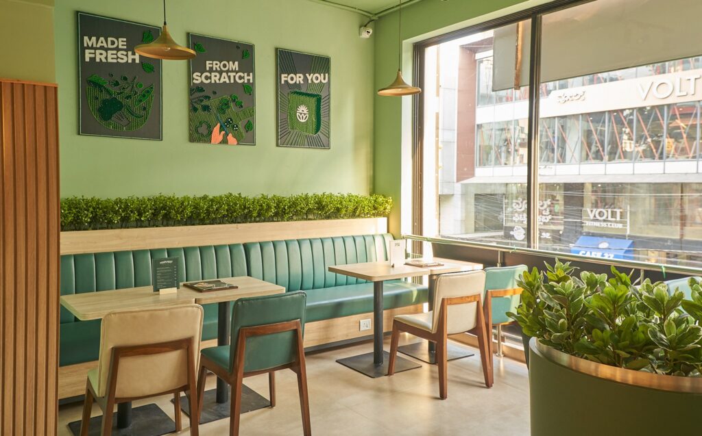 Harvest Salad Co. Interior