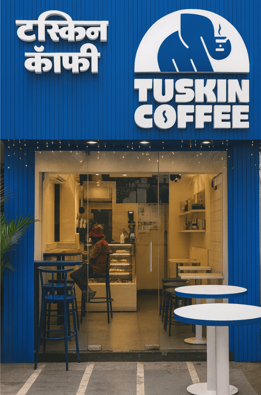 Tuskin Coffee Interior